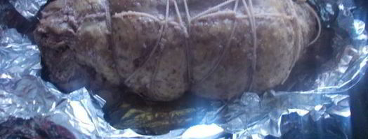 рулет из утки с финиками и орехами. Шаг 20