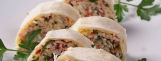 рулет крабовый. Шаг 3