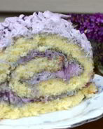 Рулет с голубикой