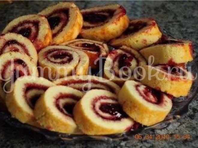 Рецепт рулета с начинкой