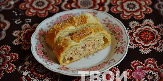 Рулет с рыбой