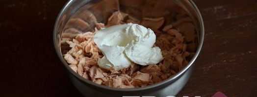 рулет с рыбой. Шаг 2