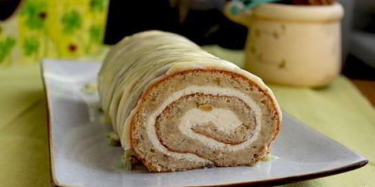 Рулет с творогом