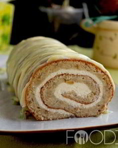 Рулет с творогом