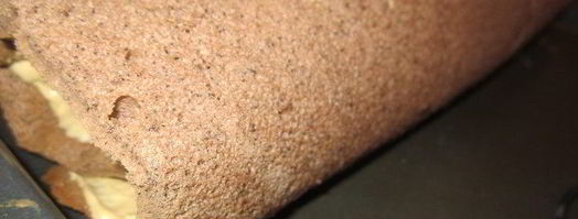 рулет шоколадно-карамельный. Шаг 16