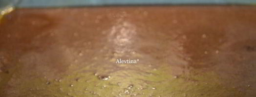 рулет шоколадный с арахисовой пастой. Шаг 3