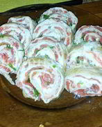 Рулет сливочный с форелью