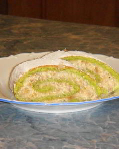 Рулет со сливочным сыром