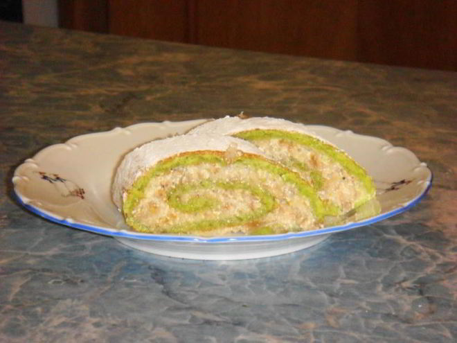 Рецепт рулета со сливочным сыром