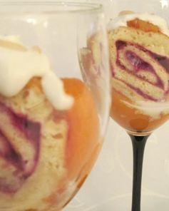 Рулет в бокалах