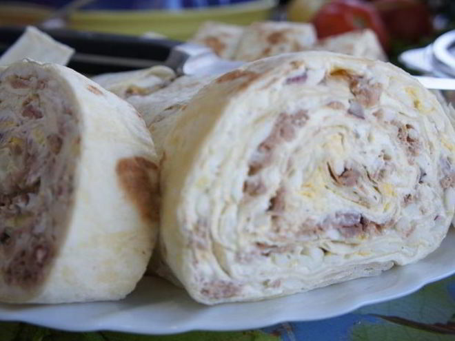 Рецепт рулета закусочного