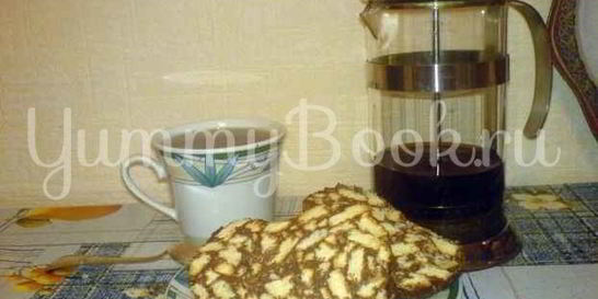 Рулетик шоколадный к чаю