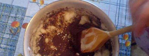 рулетик шоколадный к чаю. Шаг 26