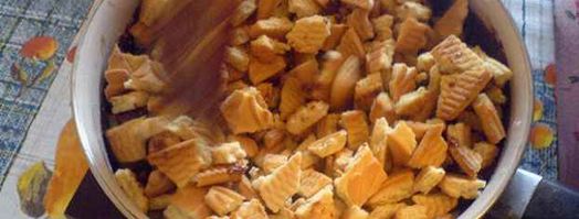 рулетик шоколадный к чаю. Шаг 28