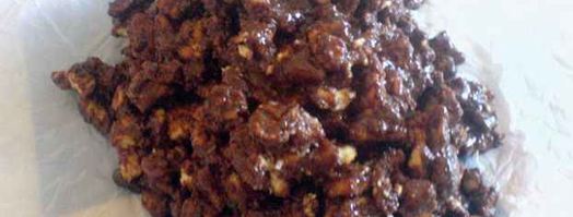 рулетик шоколадный к чаю. Шаг 30