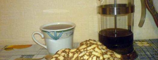 рулетик шоколадный к чаю. Шаг 37