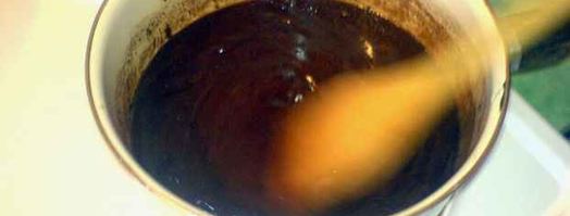 рулетик шоколадный к чаю. Шаг 18