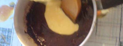 рулетик шоколадный к чаю. Шаг 24