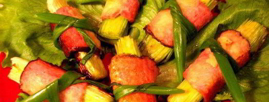 рулетики-букетики под сыром джюгас. Шаг 12