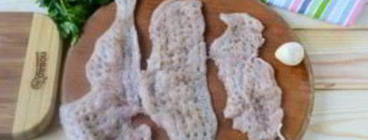 рулетики из кабачков с куриной грудкой. Шаг 3