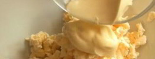 рулетики из кабачков с сыром и чесноком. Шаг 4