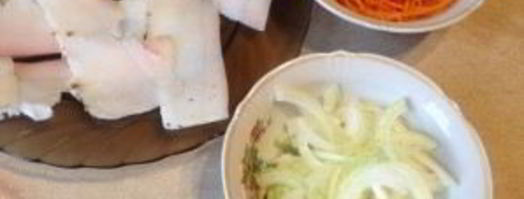 рулетики из сала. Шаг 2