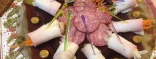 рулетики из сала. Шаг 6