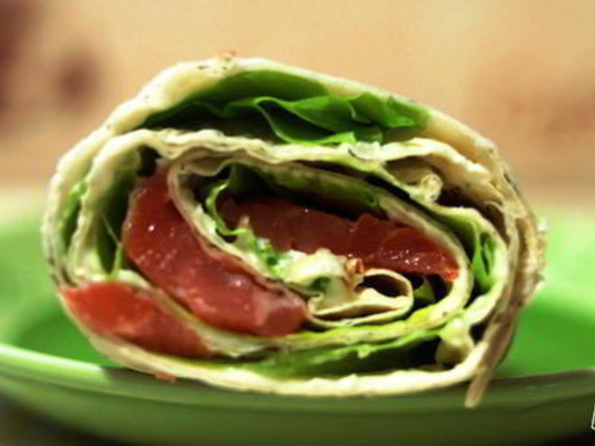 Рецепт рулетиков с форелью