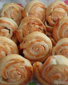 Рулетики с сёмгой и Филадельфией