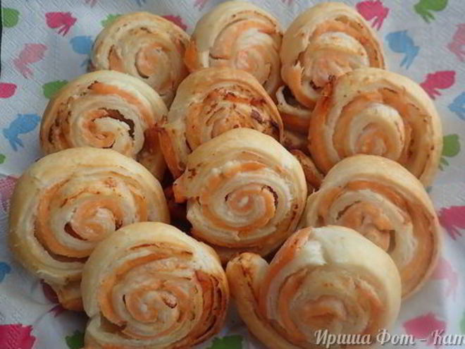 Рецепт рулетиков с сёмгой и филадельфией