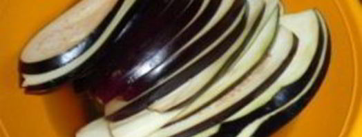 рулеты из баклажанов с мясом. Шаг 2