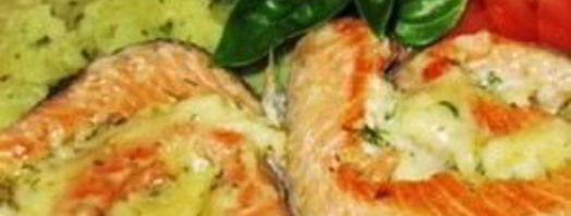 рулеты из форели с сыром. Шаг 7