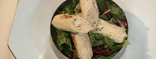 рулеты из свинины с укропным пюре. Шаг 8