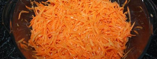 рулеты с морковью по-корейски. Шаг 5