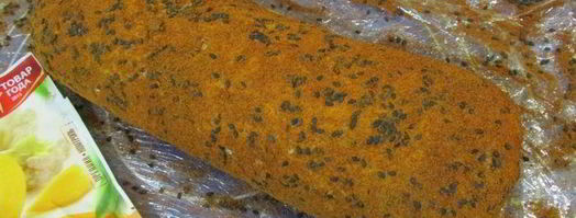 рыбный рулет с оливками. Шаг 12