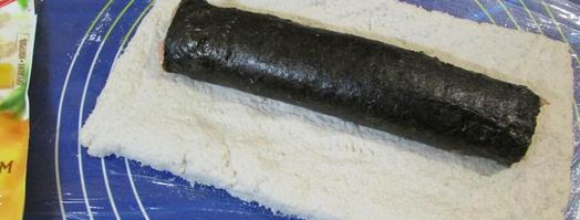 рыбный рулет с оливками. Шаг 9