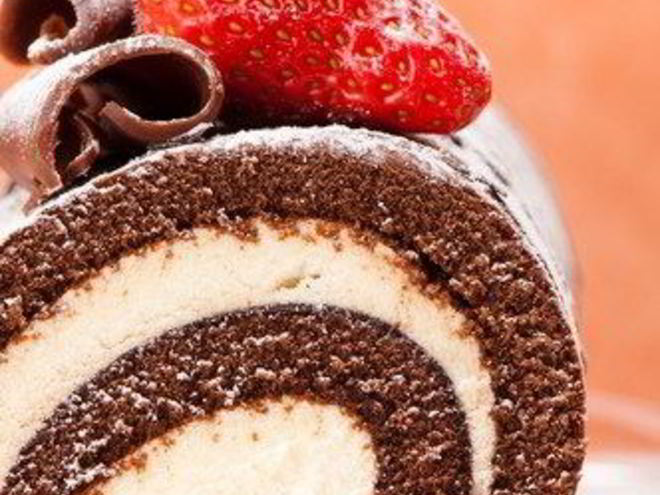 Рецепт шоколадного рулета буше де ноэль с маскарпоне