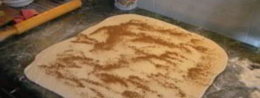 слоеный рулет с яблоками. Шаг 2