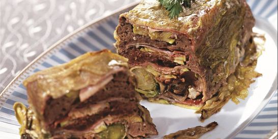 Старинный рулет из телятины