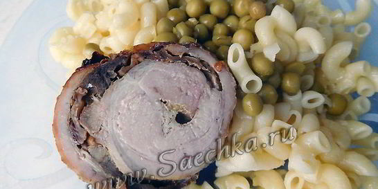 Свиной рулет