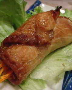 Свиные рулетики по-японски