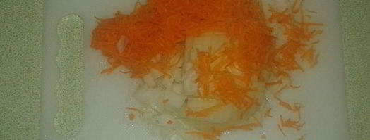 тыквенно-чесночный рулет с рыбной начинкой. Шаг 6