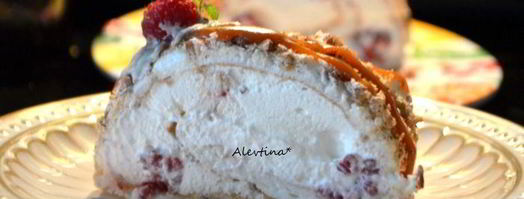 воздушный рулет с пеканом и ягодами. Шаг 13