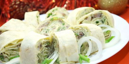 Закусочный рулет Русская душа