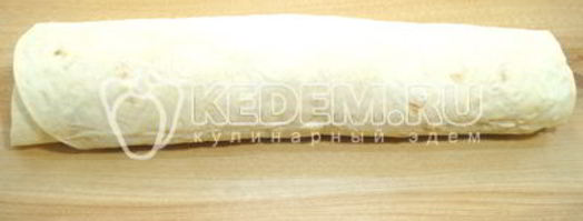 закусочный рулет русская душа. Шаг 7