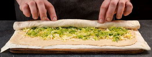 закусочные рулетики с паштетом из лосося. Шаг 6