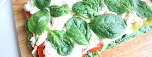 зеленый рулет с креветками и болгарским перцем. Шаг 15