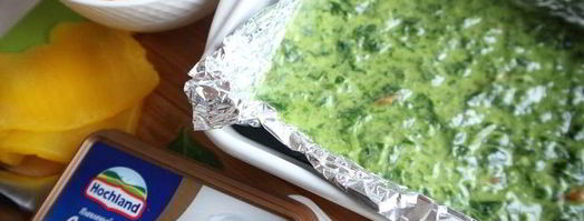 зеленый рулет с креветками и болгарским перцем. Шаг 9