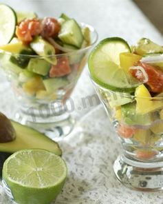 Рыбное севиче из лосося