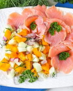 Севиче из лосося